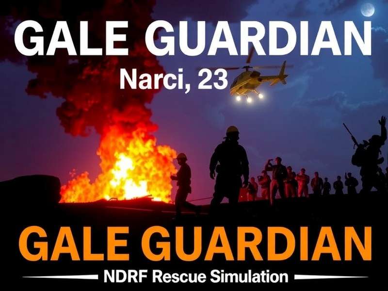 Gale Guardian NDRF Rescue Simulation Event